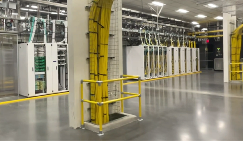 An image of two-story networking architecture