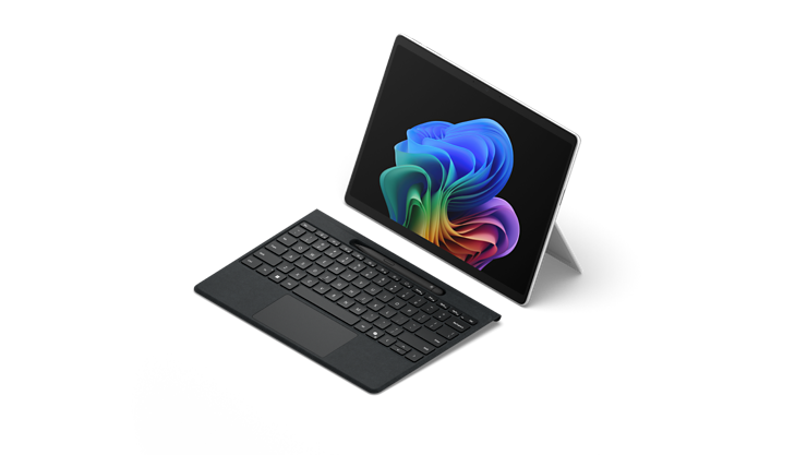 Render of Surface Pro, Copilot+ PC, 13-inch Intel.