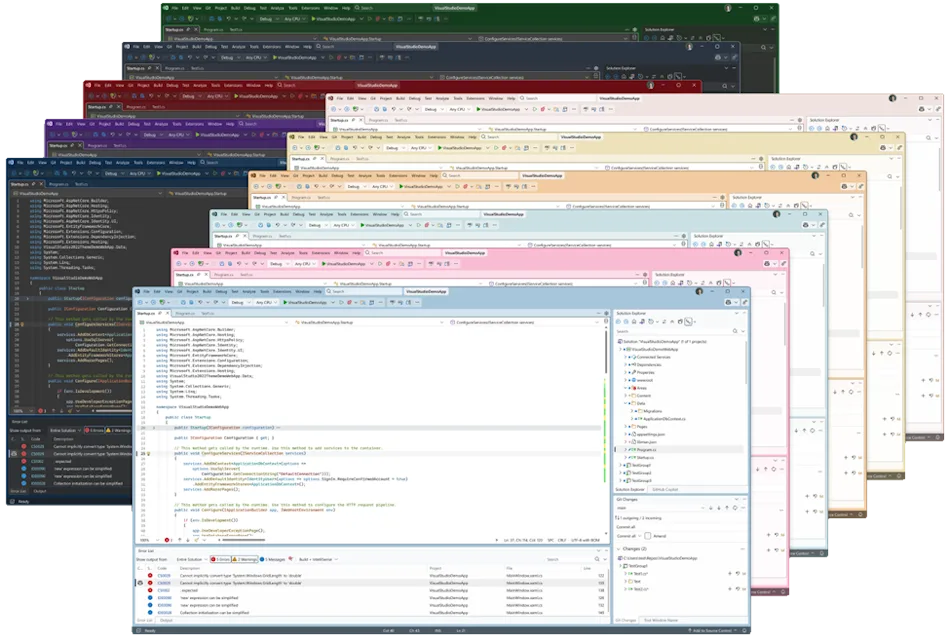 A first look at the all‑new UX in Visual Studio 2026