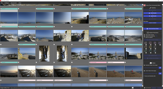 Screenshot of Futura Photo software