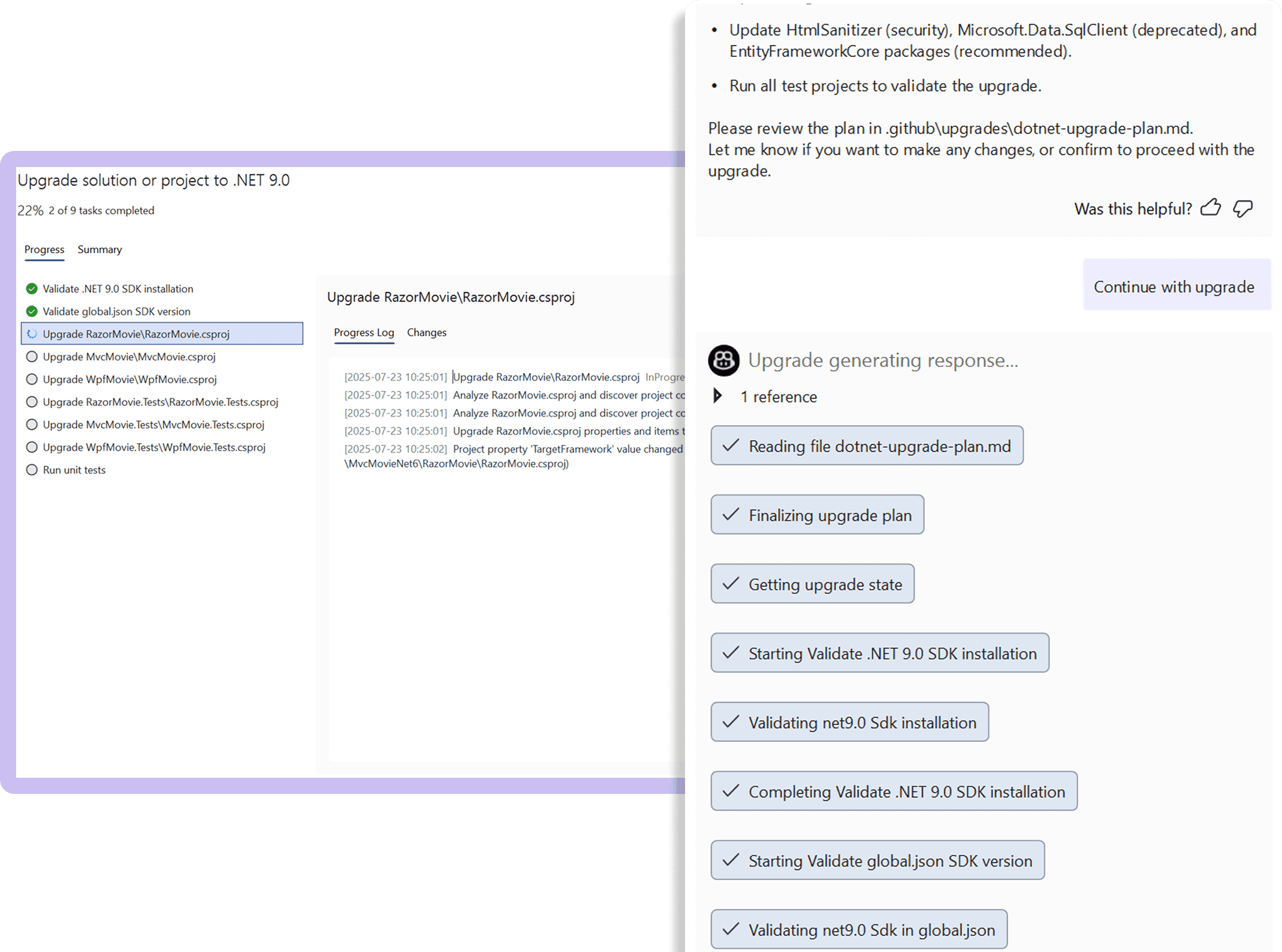 GitHub Copilot Code Transformations