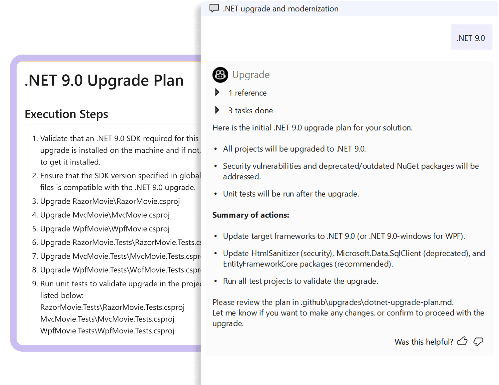 GitHub Copilot Upgrade Plan