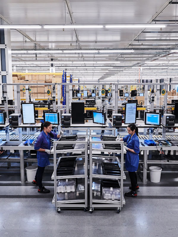 Remanufacturing facility in Amsterdam, NL