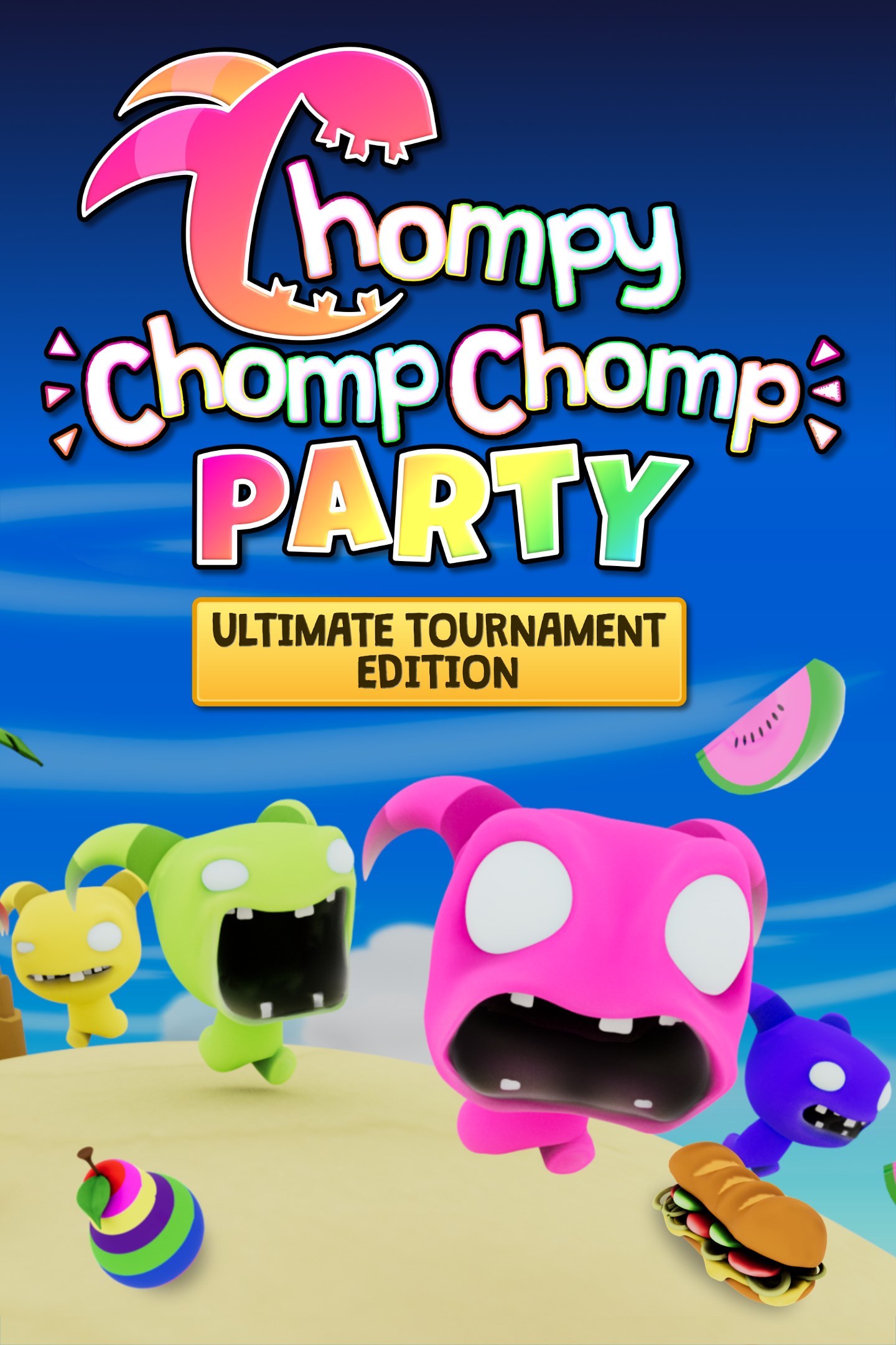 Kaderopname van Chompy Chomp Chomp Party: Ultimate Tournament Edition