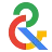 The Google Arts & Culture logo, a multicolored ampersand.